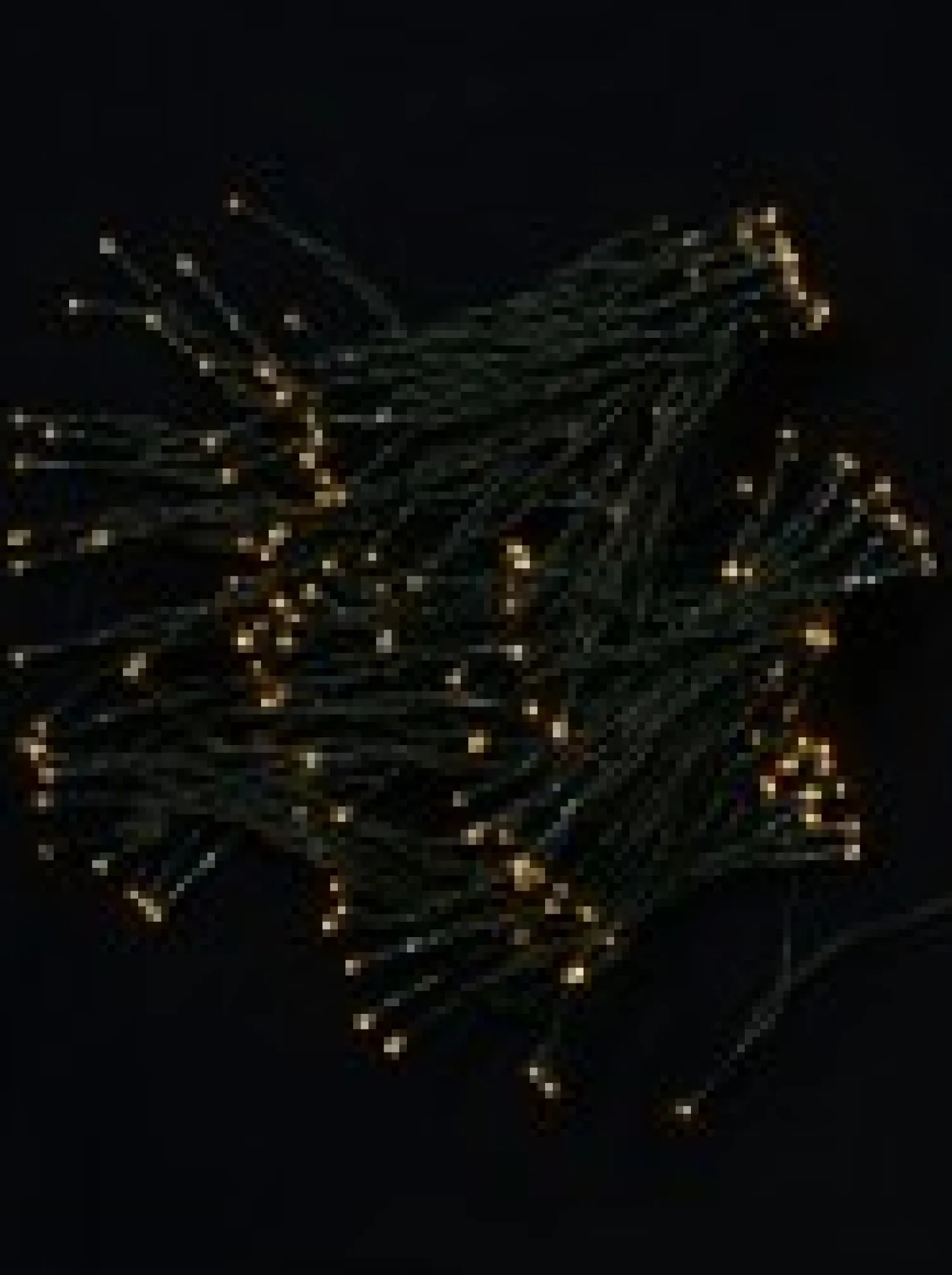 Christmas Warehouse 500 Warm White Concave Led Bulb Solar Powered String Fairy Lights - 50M> Led Fairy Lights