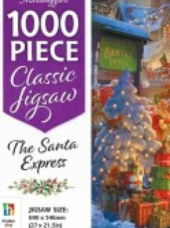 Christmas Warehouse All Aboard The Santa Express Christmas Jigsaw Puzzle - 1000 Pieces> Christmas Games & Puzzles