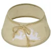 Christmas Warehouse Burlap With Reindeer Print Conical Shape Christmas Tree Skirt - 58Cm> Tree Skirts