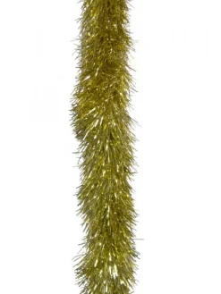 Christmas Warehouse Gold Metallic 8Ply Classic Christmas Tinsel Garland - 10Cm X 5M> Tinsel