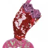 Christmas Warehouse Mini Mermaid Tail With Pink Sequins Christmas Stockings - 3 X 20Cm> Christmas Stockings
