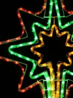 Christmas Warehouse Multi Colour Star Of Bethlehem Led Rope Light Silhouette - 1.1M><noscript><img width=