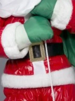 Christmas Warehouse Padded Santa Climbing Rope With Sack Outdoor Hanging Decoration - 1.2M><noscript><img width=