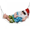 Christmas Warehouse Padded Summer Christmas Hammock Santa Outdoor Hanging Decoration - 65Cm> Outdoor Decorations
