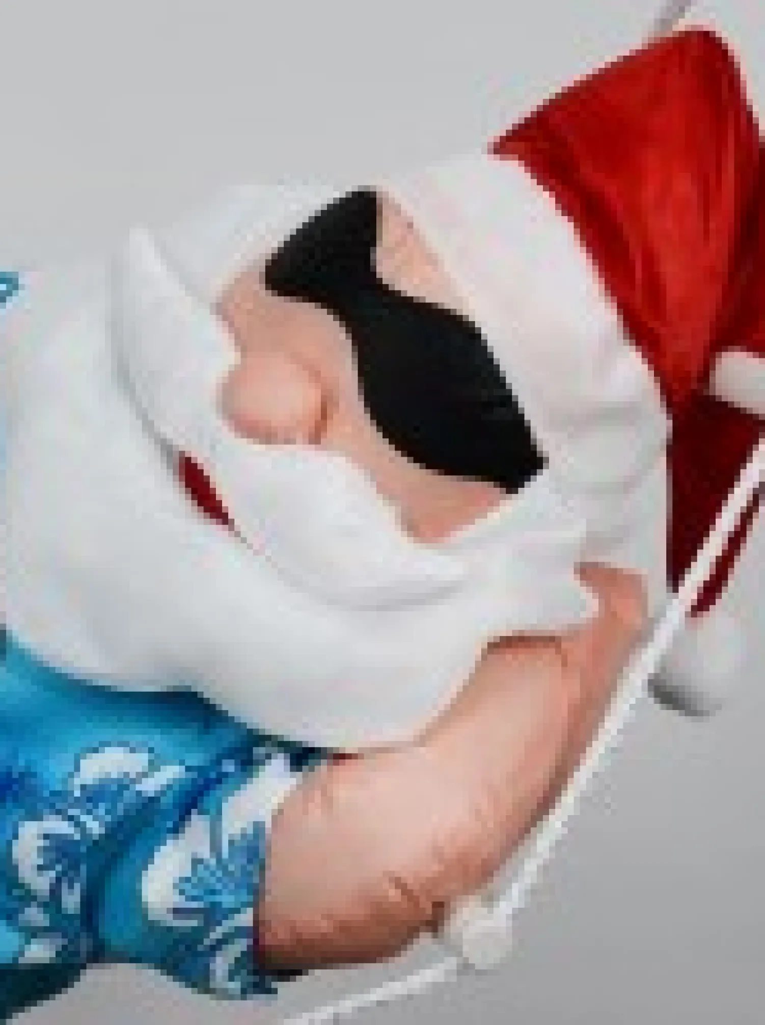 Christmas Warehouse Padded Summer Christmas Hammock Santa Outdoor Hanging Decoration - 65Cm> Outdoor Decorations