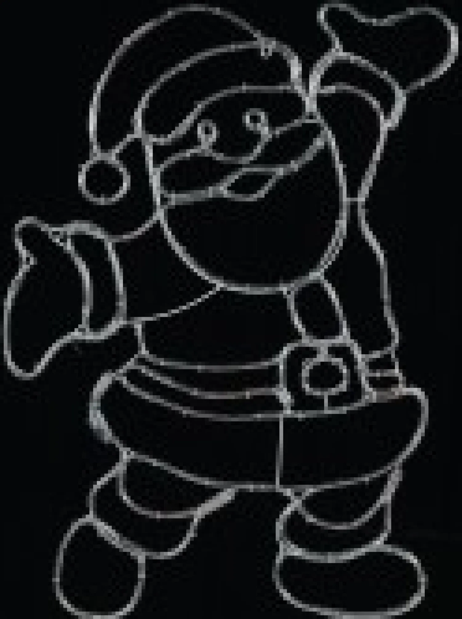 Christmas Warehouse Red & Cool White Led Jolly Posing Santa Twinkle Light Display Silhouette - 1M> Christmas Light Displays