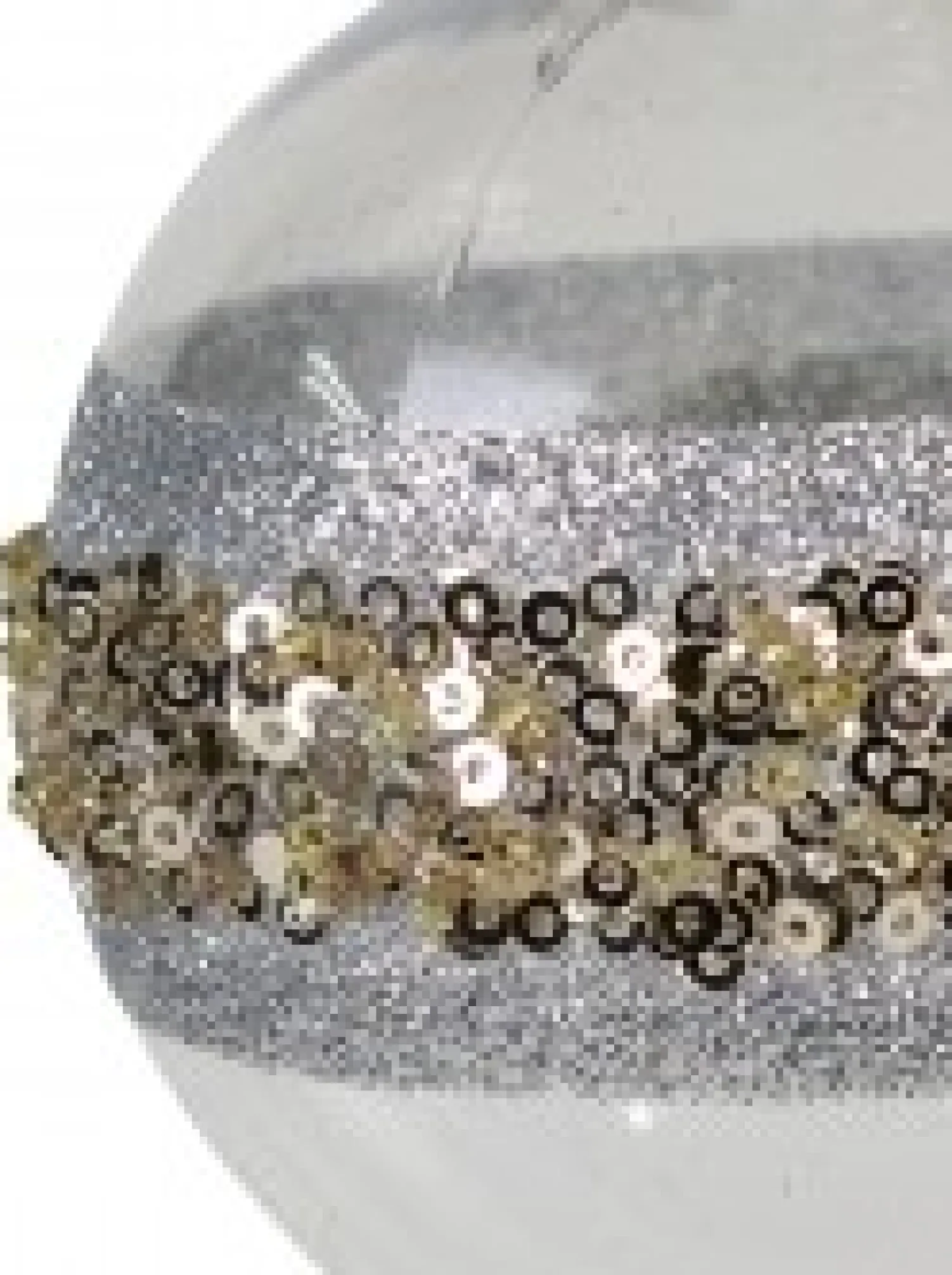 Christmas Warehouse Silver Stripe Decorated Bauble Christmas Tree Hanging Decoration - 80Mm> Hanging Decorations - Individual